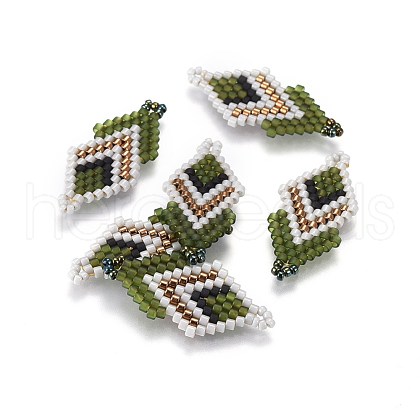MIYUKI & TOHO Handmade Japanese Seed Beads Links SEED-A029-AB14-1
