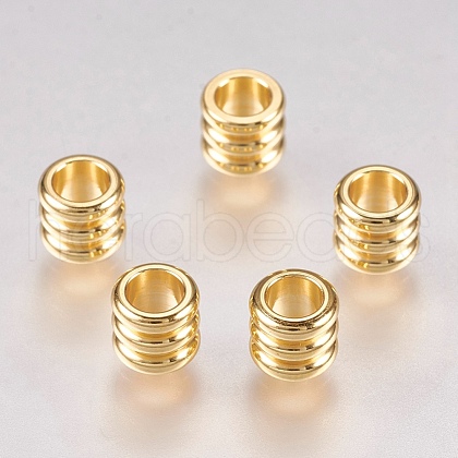 201 Stainless Steel Beads STAS-G173-01G-C-1