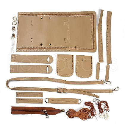 DIY PU Leather Shoulder Bag Kits DIY-XCP0003-75-1
