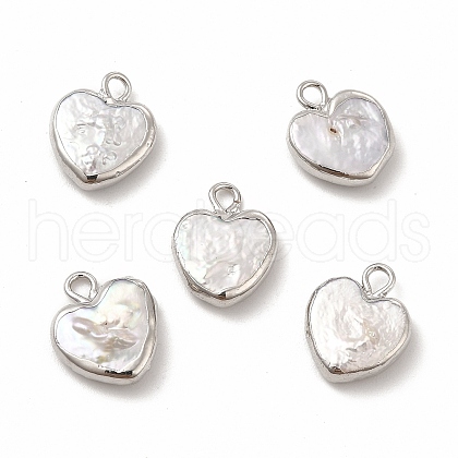 Baroque Natural Keshi Pearl Pendants PEAR-P004-25P-1