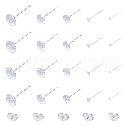 Unicraftale 304 Stainless Steel Stud Earring Findings STAS-UN0015-19S-1
