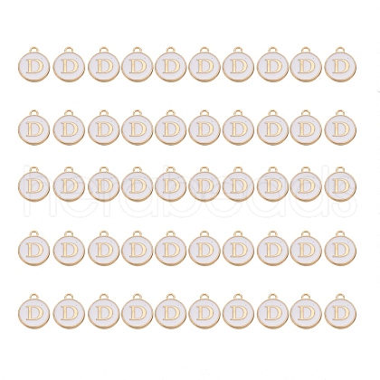 Golden Plated Alloy Charms ENAM-SZ0001-25A-D-1