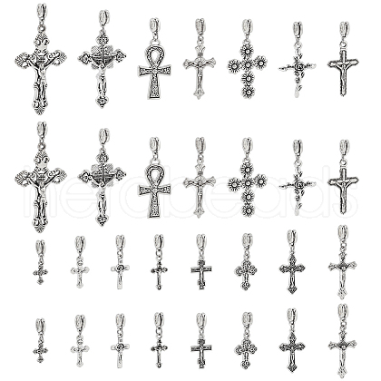 Tibetan Style Alloy Pendants PALLOY-GA00003-1