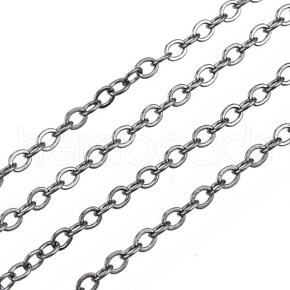 Brass Cable Chains CHC-T008-08B-1