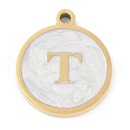 Ion Plating(IP) 201 Stainless Steel Pendants STAS-K288-02G-T-1