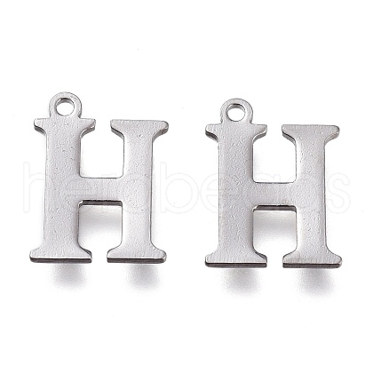 304 Stainless Steel Charms STAS-H112-H-P-1