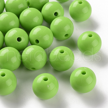 Opaque Acrylic Beads MACR-S370-C16mm-A06-1