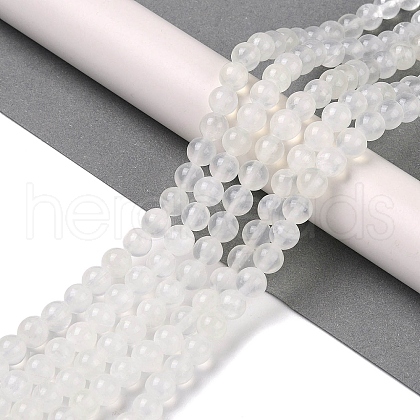 Natural Green Jade Beads Strands G-Q162-A01-A01-05-1