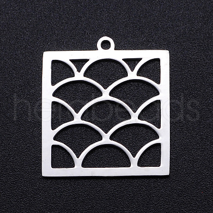 Non-Tarnish 201 Stainless Steel Pendants STAS-S105-JN903-1-1
