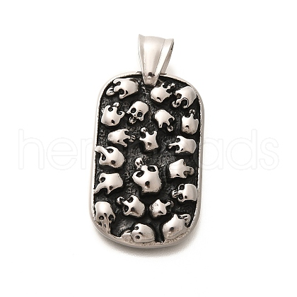 304 Stainless Steel Pendants STAS-Z110-26AS-01-1