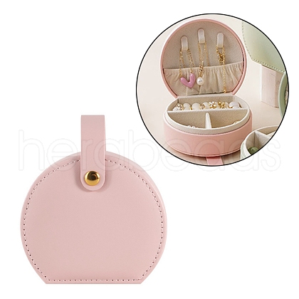 PU Leather Mini Jewelry Storage Box AJEW-Z011-01B-1