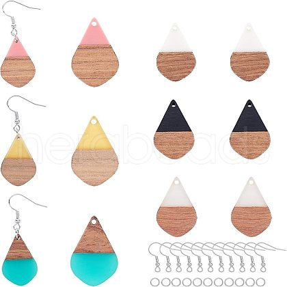 Olycraft DIY Earring Making DIY-OC0002-08P-1