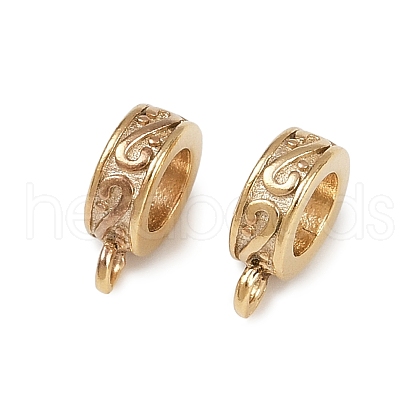 Brass Tube Bails KK-P310-02G-1