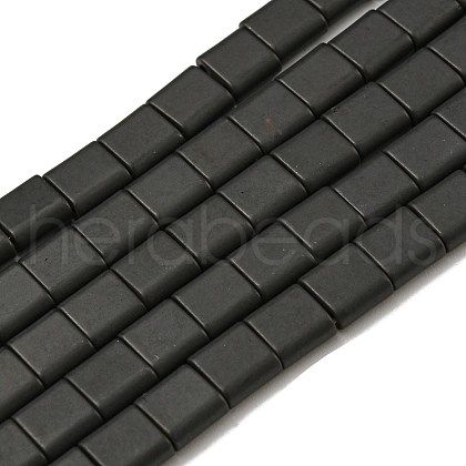 Electroplated Non-magnetic Synthetic Hematite Beads Strands G-C106-A01-11-1