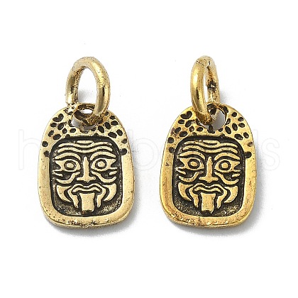 Tibetan Style Alloy Charms PALLOY-Q458-01AG-06-1