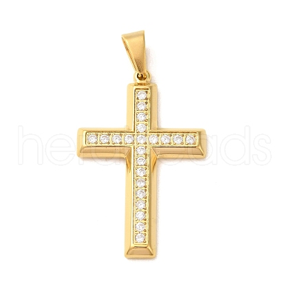 PVD Vacuum Plating 304 Stainless Steel Pendants STAS-C105-05G-1