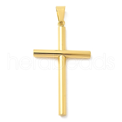 Ion Plating(IP) 304 Stainless Steel Big Pendants STAS-D110-30G-1