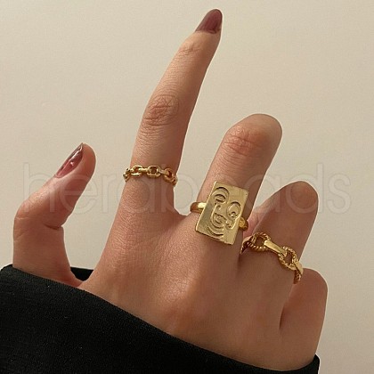3Pcs Alloy Finger Rings WG529E5-09-1