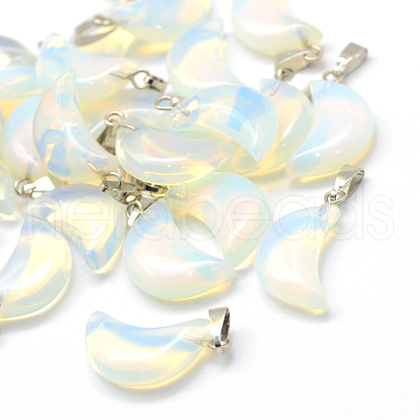 Moon Opalite Pendants X-G-Q369-11-1