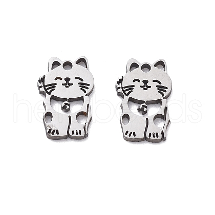 201 Stainless Steel Charms STAS-V001-07-1
