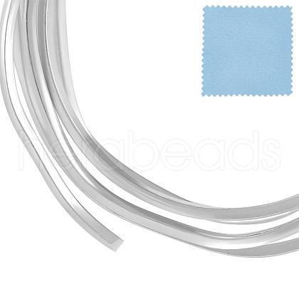 Beebeecraft 999 Fine Silver Sterling Silver Wires STER-BBC0006-64A-1