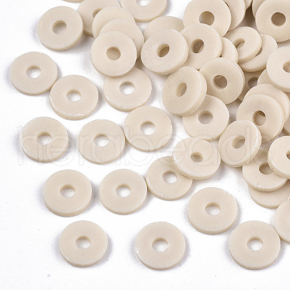 Handmade Polymer Clay Beads CLAY-Q251-6.0mm-106-1