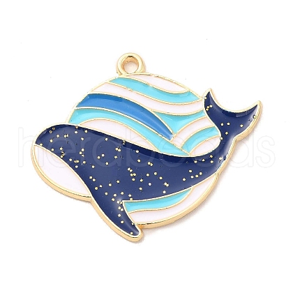 Alloy Enamel Pendants ENAM-B055-01A-1