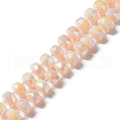 Glass Beads Strands GLAA-G097-05E-1