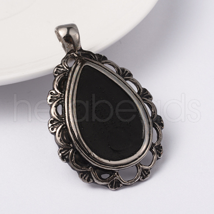 316 Surgical Stainless Steel Enamel Big Pendants STAS-L184-114-1