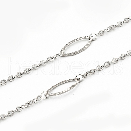 304 Stainless Steel Cable Chains CHS-F015-15P-1