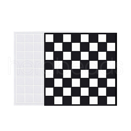 DIY Chess Checkerboard Making Silicone Molds X-DIY-G064-01A-1