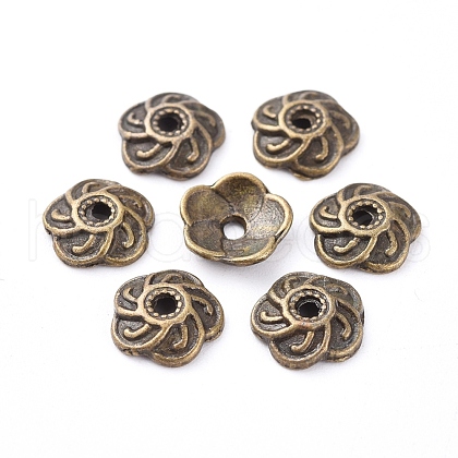 Alloy Bead Caps X-EA9031Y-AB-1