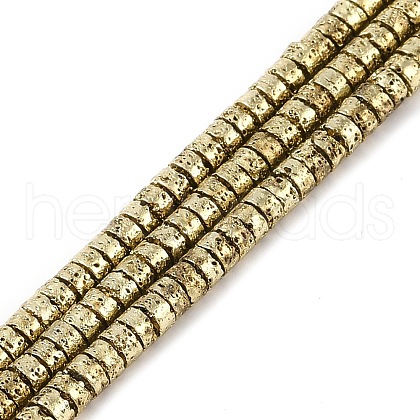 Electroplated Synthetic Non-Magnetic Hematite Beads Strands G-U003-16A-1