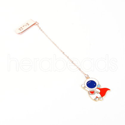 Zinc Alloy Bookmarks AJEW-TAC0027-09-1
