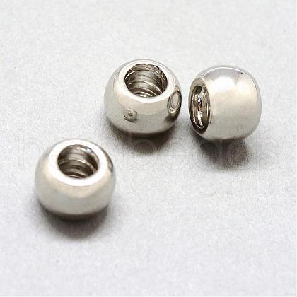 Alloy European Beads MPDL-R043-12-1