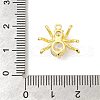 Rack Plating Brass Micro Pave Cubic Zirconia Pendants KK-S396-51G-3