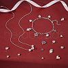 Unicraftale 110Pcs 10 Styles Tibetan Style Alloy Beads FIND-UN0015-82-2