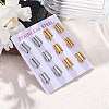 304 Stainless Steel Stud Earrings EJEW-C099-21GP-4