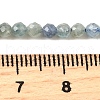 Natural Kyanite/Cyanite/Disthene Beads Strands G-G259-D04-3mm-5