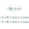 Handmade Glass Beaded Chains CHS-P016-46G-07-2