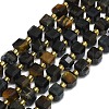Natural Tiger Eye Beads Strand G-I376-D10-01-1