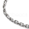 Non-Tarnish 304 Stainless Steel Cable Chain Necklace NJEW-D045-12P-2