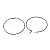 Baking Paint 201 Stainless Steel Hoop Earrings EJEW-P185-C06-01-2