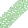 Electroplate Glass Beads Strands EGLA-A044-J4mm-A01-1