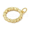 Rack Plating Brass Pendants KK-K392-29G-2