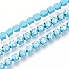 Iron Rhinestone Cup Chains CH-T006-05A-03-1