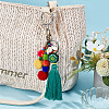 Bohemian Polyester Pendant Decorations HJEW-WH20010-01C-4