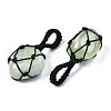 Natural New Jade Pendants G-N0326-93I-3