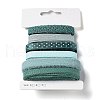 18 Yards 6 Styles Polyester Ribbon SRIB-C001-F02-2
