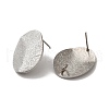 Non-Tarnish 304 Stainless Steel Stud Earrings Findings X-STAS-B041-04P-1